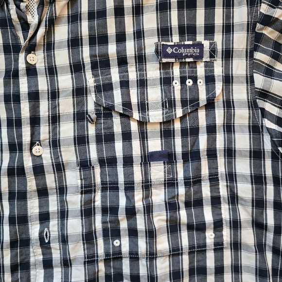 Columbia PFG Super Bonehead Plaid Fishing Shirt - Picture 3 of 11